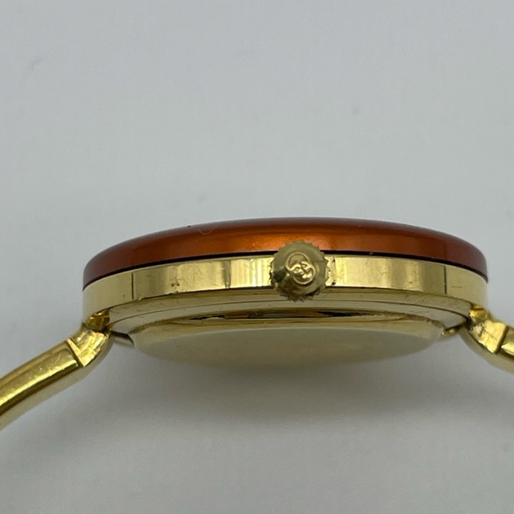 Vintage Gucci Bezel Gold Bangle Watch - Picture 9 of 13